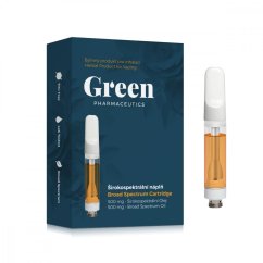 Green Pharmaceutics Broad Spectrum Inhaler Refill - Original, 500 mg CBD, 0,5 ml