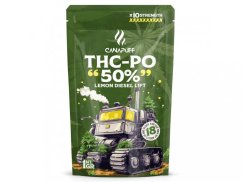 CanaPuff THCPO Flowers Lemon Diesel Lift, 50 % THCPO, 1 g - 5 g