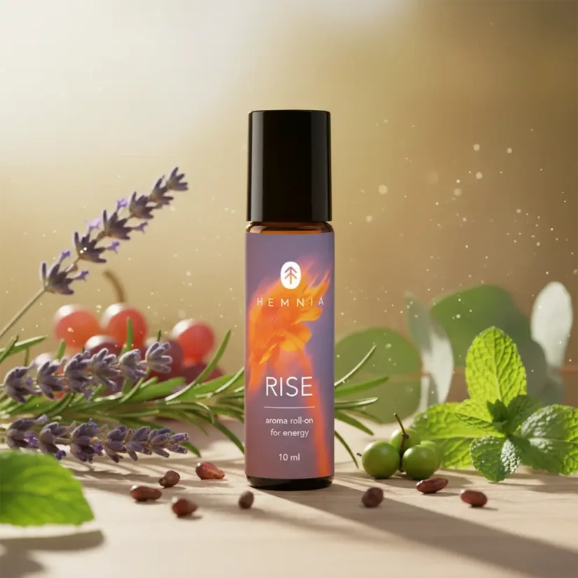 Hemnia RISE: Aroma roll-on energiaan, 10 ml