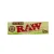 RAW Papier à rouler simple largeur en chanvre biologique - papier à rouler naturel non raffiné, 50 feuilles