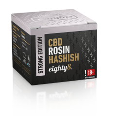 Eighty8 Gyanta Hash 25% CBD, THC 0,2%, 1 g