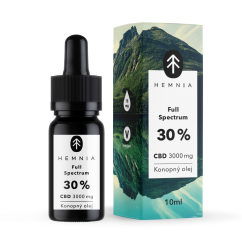 Hemnia Full Spectrum CBD Hemp Oil 30%, 3000mg, 10ml