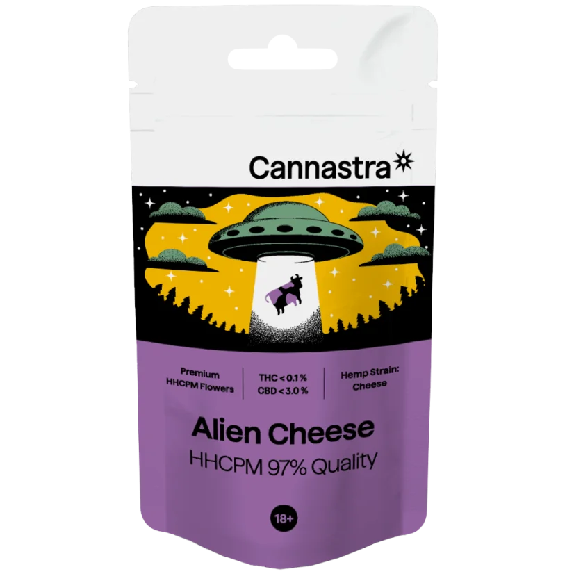 Cannastra HHCPM Flower Alien Cheese 97% kvalita, 1g - 100g