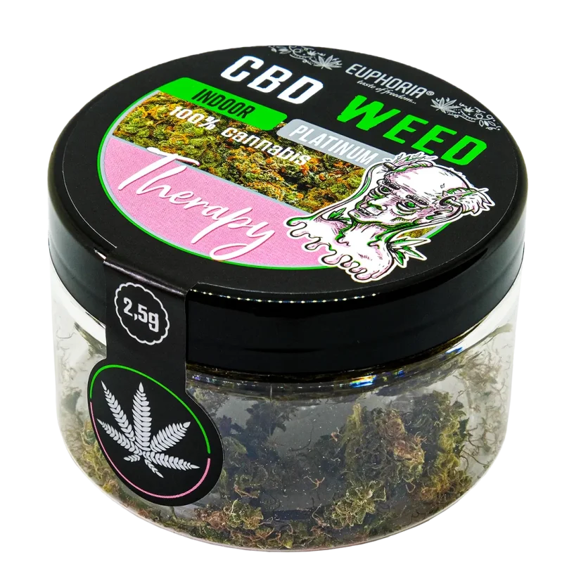 Euphoria CBD Weed Platinum Therapy, 2,5 g