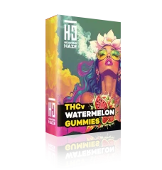 Heavens Haze THCV Gummies Watermelon 5 pcs - 15 mg THCV + 5 mg CBN, 22,5 g
