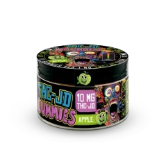 Euphoria THCJD Gummies Ябълка, 10 бр х 1 мг, 10 мг