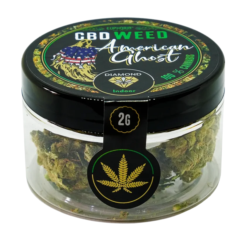 Euphoria CBD Weed Diamond American Ghost, 2 g