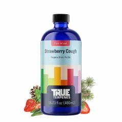True Terpenes Jahodový kašeľ s príchuťou (5 ml – 960 ml)
