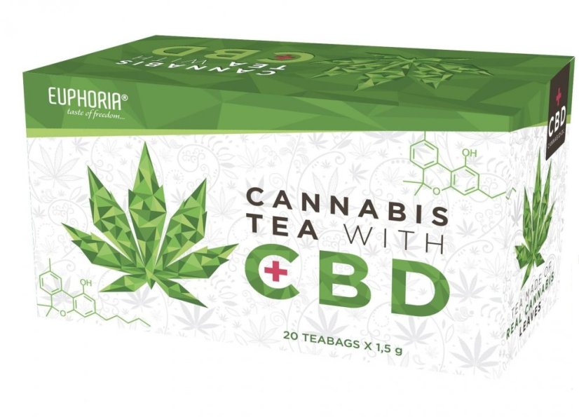 Euphoria Kannabistee CBD:llä, 30 g