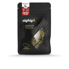 Eighty8 CBD Hampun kukka Punainen Haisunäätä -1-5 grammaa