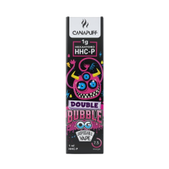CanaPuff Double Bubble OG 96% HHCP - Tek kullanımlık vape pen, 1 ml