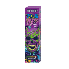 Euphoria THCJD Pen Vape de unică folosință Purple Haze, 90% THCJD, 2 ml