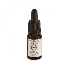Cannor CBD täysi spektri Hamppuöljy 5%, 500 mg, 10 ml
