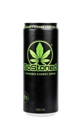 Euphoria SoStoned Cannabis Energy Drink, without CBD, 330 ml