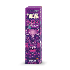 Euphoria THCPO jednorazové vape pero Grape OG, 90% THCPO, 2 ml