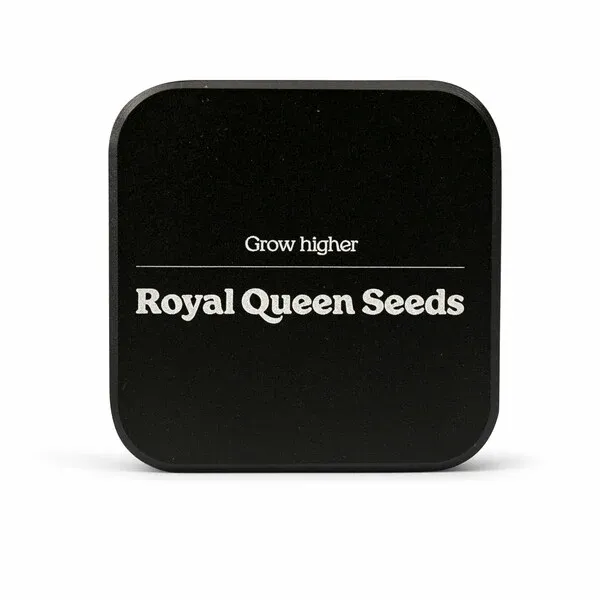 Royal Queen Seeds Metal Squared Grinder, 2 parts, 55 mm