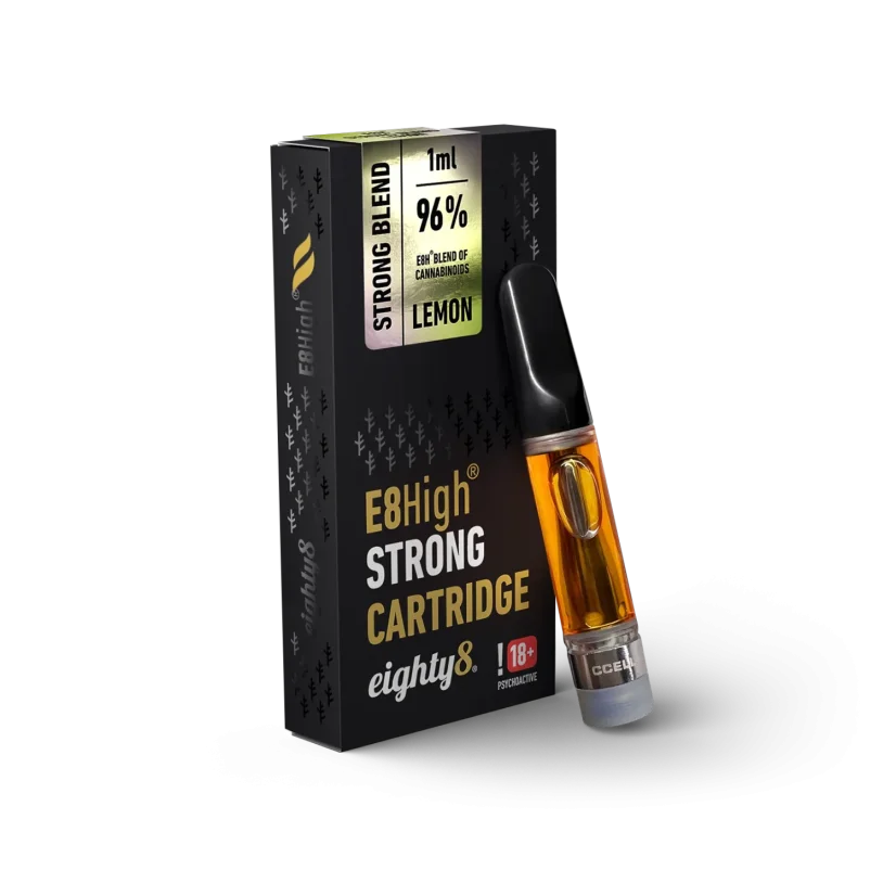 Eighty8 E8High Kasetti Lemon, 96 % E8High, 1 ml