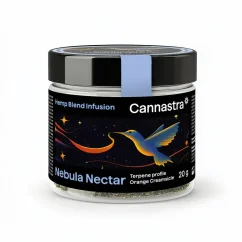 Cannastra Hamppusekoitus - Nebula Nectar -jauhetut kukat, appelsiini, kermavaahto (20 g)