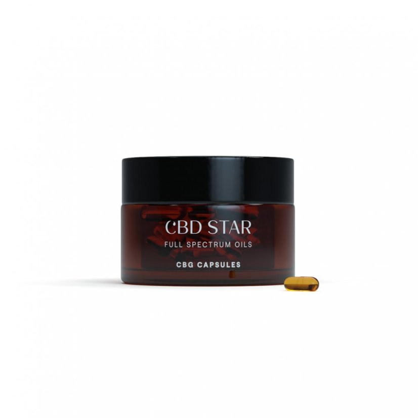 CBD Star CBG hamppu kapselit 5%, 500 mg, 30x16 mg