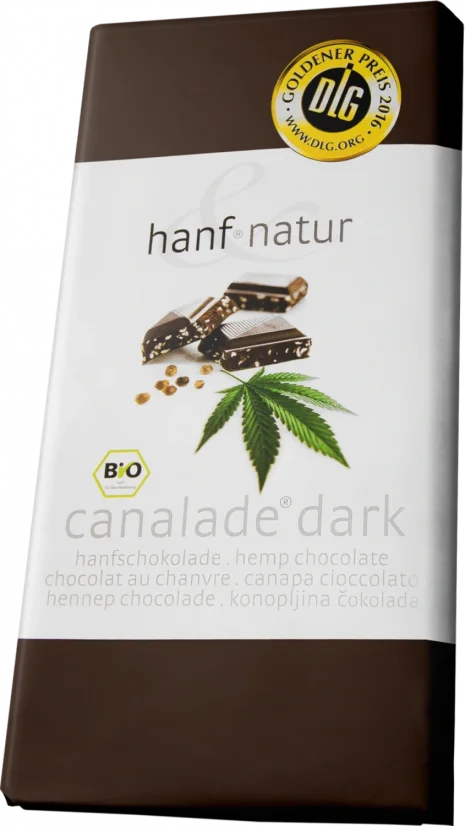 Canalade Bio orgaaniline kanepi tume šokolaad – karp (10 tahvlit), 1000 g