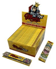 Monkey King Psychodelic Wood KS Slim Rolling Paper Unbleached