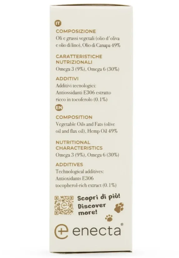 Enecta CBD-öljy lemmikkieläimille 5%, 1500 mg, 30 ml