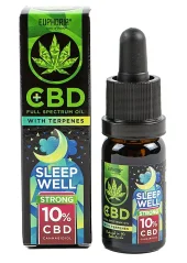 Euphoria CBD 10 % olajjal terpének, 10 ml, 1000 mg - Aludj jól
