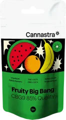 Cannastra CBG9 Cvijet Fruity Big Bang, CBG9 85% kvaliteta, 1g - 100g