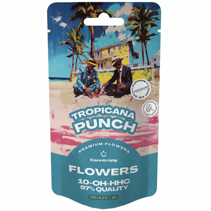 Canntropy 10-OH-HHC Flower Tropicana Punch, 10-OH-HHC 97 % laatu, 1 g - 100 g