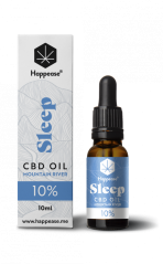 Happease Sleep CBD Olej Mountain River, 10 % CBD, 1000 mg, 10ml