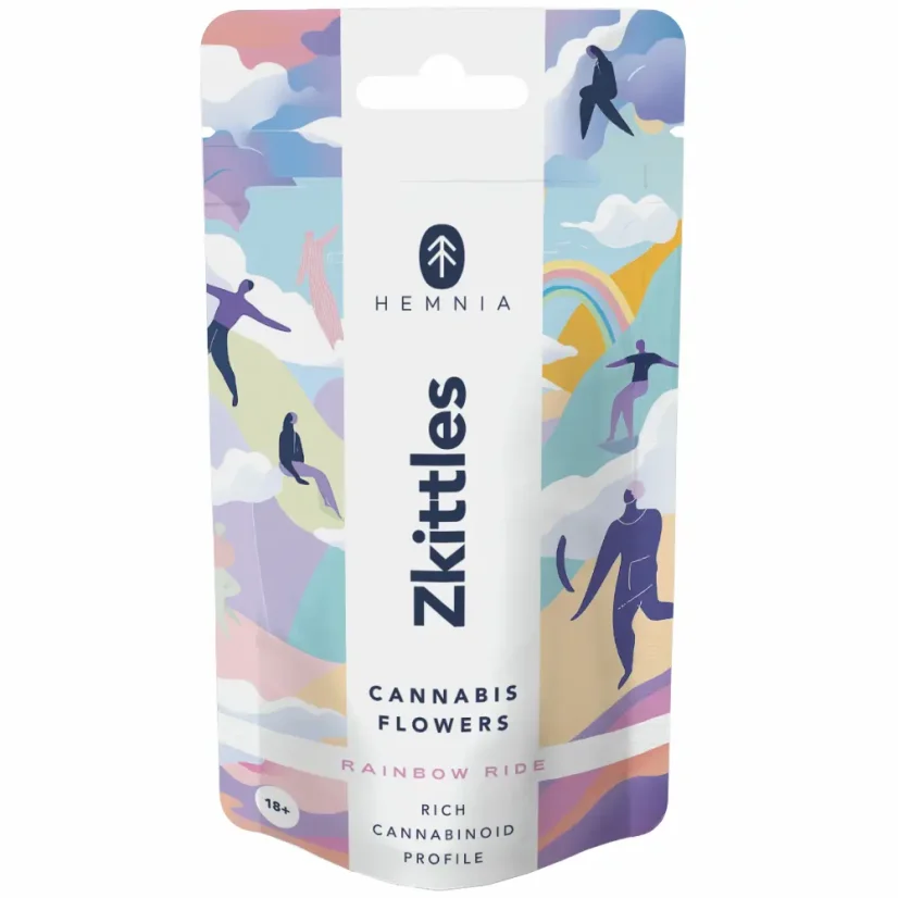 Hemnia CBD Flowers, Zkittles - Rainbow Ride, 1 g - 5 g