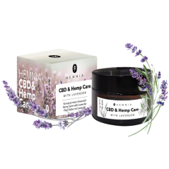 Hemnia CBD & Hamppu Hoito - yleinen hamppuvoide kanssa laventeli, 250 mg CBD, 50 ml