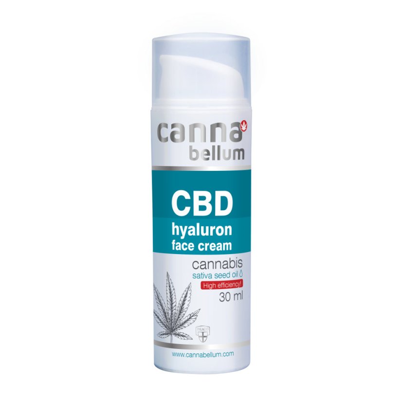 Cannabellum CBD hyaluron-kasvovoide, 30 ml
