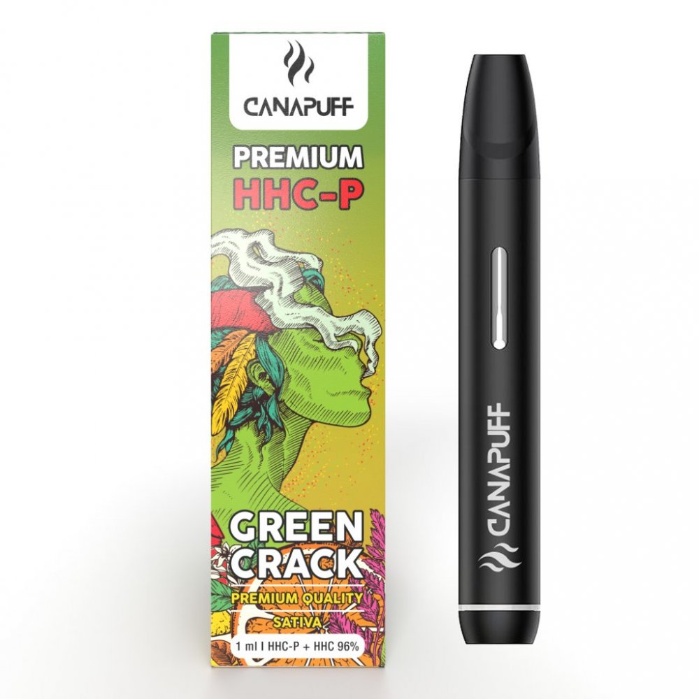 【Hybrid】Green Crack 1ml CBD 01 CBD Vape Cartridge / Green Crack / New Standard Hemp