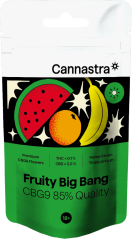 Cannastra CBG9 Flor Frutado Big Bang, CBG9 85% de qualidade, 1g - 100g