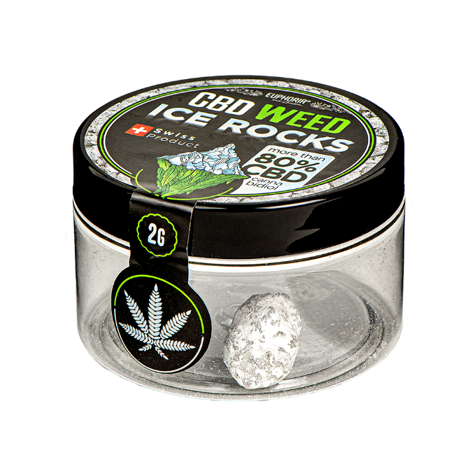 Euphoria 80% CBD Ice Rock, 2 gramy
