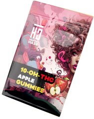 Heavens Haze Gomas de 10-OH-THC Maçã, 3 unidades x 40 mg, 120 mg 10-OH-THC