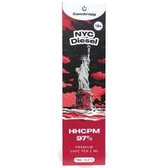 Canntropy HHCPM Vape Pen NYC Diesel, HHCPM 97% kvalita, 2 ml