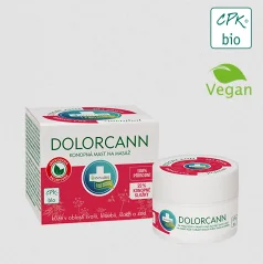 Annabis Dolorcann Bio balsam de cânepă - pentru articulații, tendoane, mușchi, 50 ml