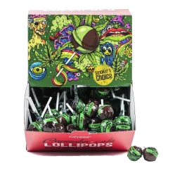 Euphoria Cannabis Lollipop rasa cola (200 x 12 g)
