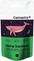 Cannastra THCB Flower Astral Travelling, THCB 95% laatua, 1g - 100g