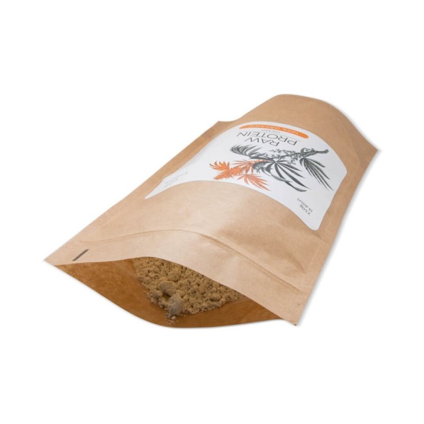 Endoca Raaka luomuhamppuproteiinijauhe, 250 g