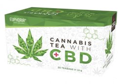 Euphoria Ceai de canabis cu CBD, 30 g