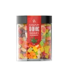 CanaPuff 10-OH-HHC Gummies Malina, THC menej ako 0,2 %, 10 - 50 ks