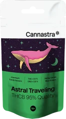 Cannastra THCB Flower Astral Traveling, THCB 95% kwalità, 1g - 100 g