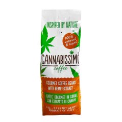Cannabissimo - cafea fasole cu cânepă extrage, 1 kg