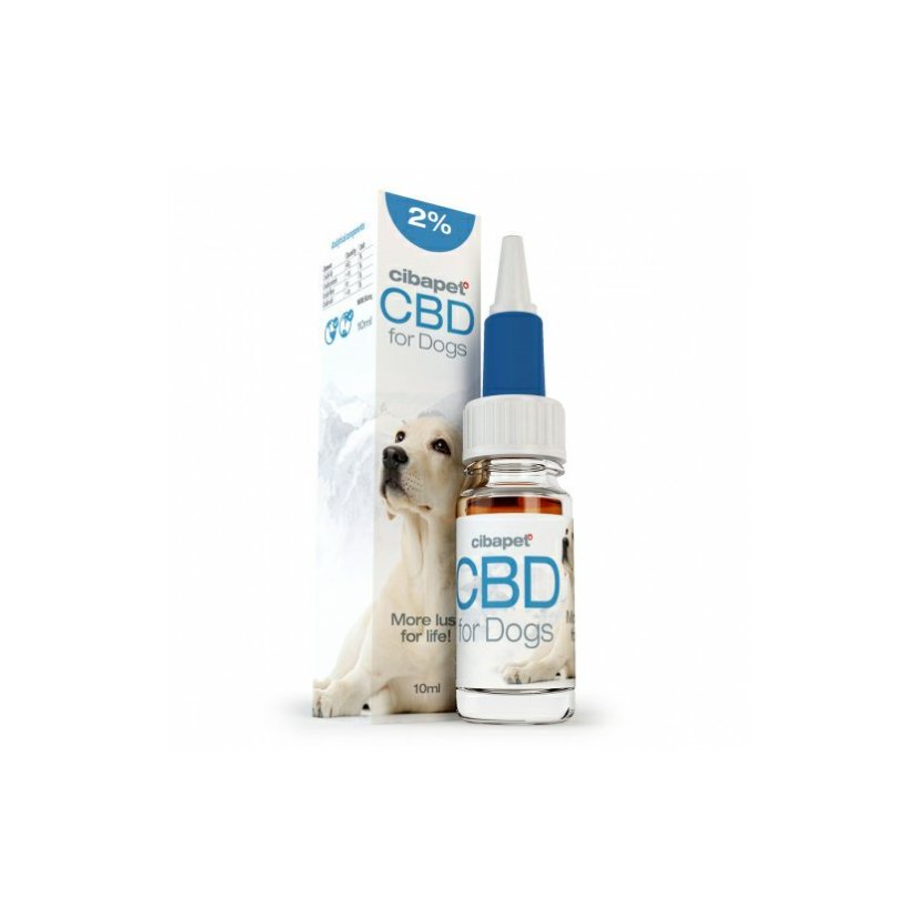 Cibapet 2% CBD Öljy koirille, 200 mg, 10 ml