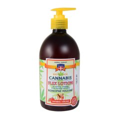 Palacio CANNABIS Massage Gel Ζεστό με Αντλία, 500 ml