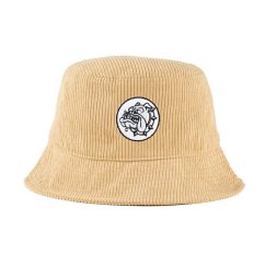 Bulldog Bucket Hat -kirjonta beige
