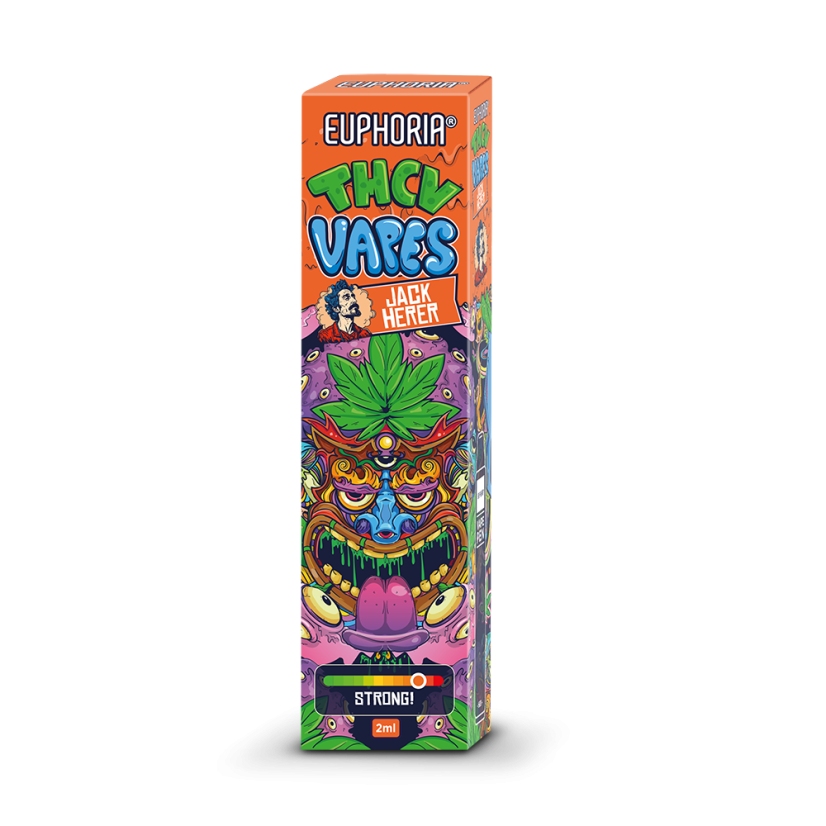 Euphoria THCV Disposable Vape Pen Jack Herer, 98% THCV, 2 ml